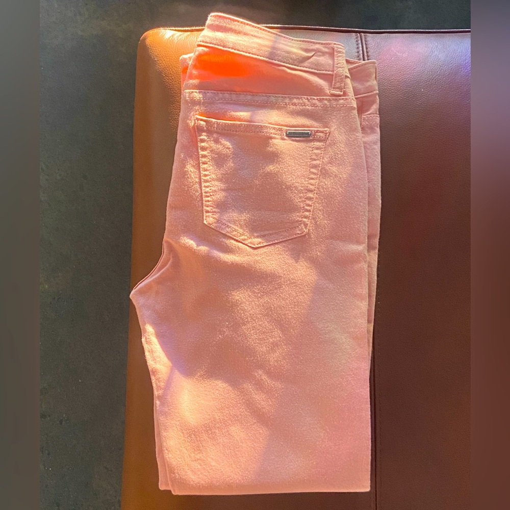 🌸 JLo Coral Pink Skinny Jeans